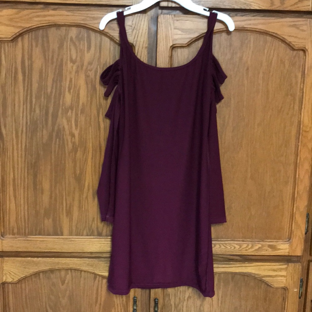 Purple dress